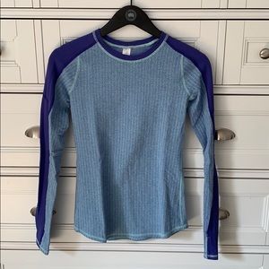 Purple and blue IVIVVA long sleeve shirt